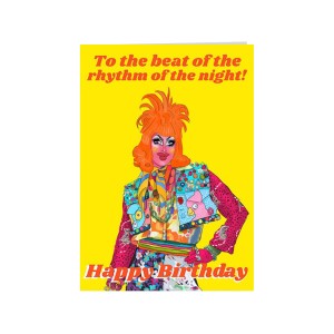 Gift Card - Beat of The Rhythm of the Night Happy Birthday